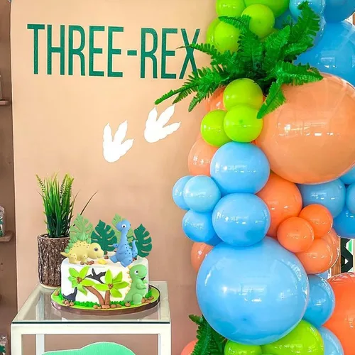 Vista 6 de Decoración para tartas de dinosaurio bebé, decoración de pastel de dinosaurio, decoración de pastel de cumpleaños de dinosaurio para baby shower