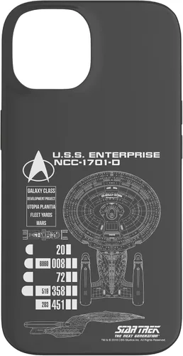 Vista 4 de Star Trek: The Next Generation U.S.S. Enterprise NCC-1701-0 Case for iPhone 17
