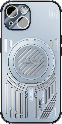 Vista 64 de Dteck Funda para iPhone 16 de 6.1 pulgadas 2024, funda de piel sintética con cierre de botón magnético, ranuras para tarjetas de crédito, función