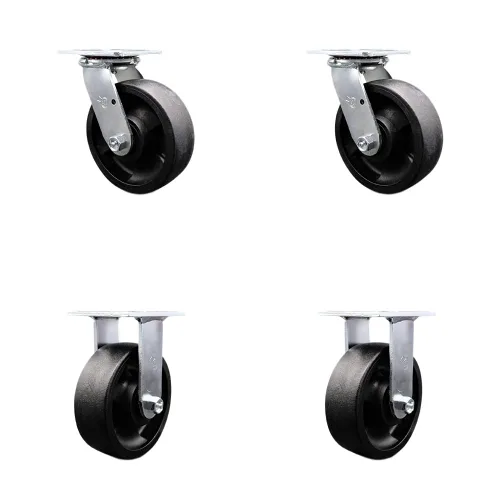 Vista 50 de Service Caster Marca – Compatible con/reemplazo para – Carritos de limpieza de conserje – Se adapta a la mayoría de carritos de limpieza Rubbermaid