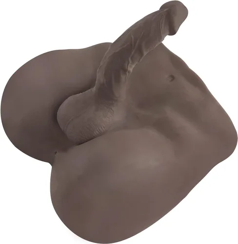 Vista 6 de Consoladores enormes para hombre, masturbador realista con consolador flexible y entrada anal apretada, juguetes sexuales para adultos