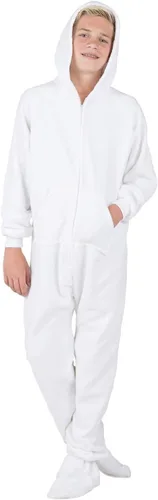 Vista 27 de Footed Pajamas - Pijama de una pieza de chenilla para niños pequeños Enterizo de pijama de una pieza para niños y niñas Unisex