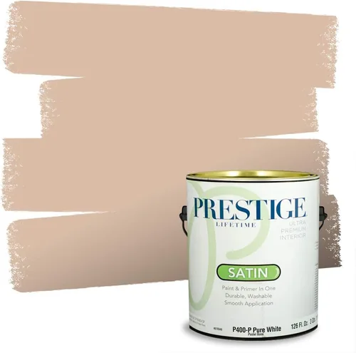Vista 93 de Pintura 2 en 1, para primera mano y para exterior, de Prestige Paints, E100-N-1120BM