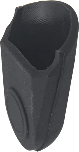 Vista 3 de Protector de boquilla de goma - 2 tapas duraderas para saxofón y clarinete (negro)