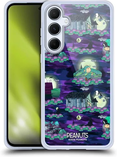 Vista 40 de Head Case Designs Funda de gel Spooktacular con licencia oficial de Peanuts Linus y Snoopy [protección de grado militar] compatible con Google Pixel