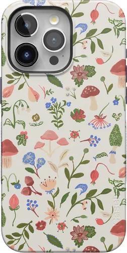Vista 101 de Carcasa Casely iPhone 15 Pro Viva La Vida Collage de Frida Kahlo Diseño Protector Audaz Compatible con MagSafe