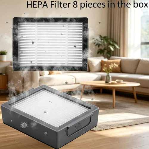 Vista 5 de Piezas y Accesorios para iRobot Roomba evo i1 i2/+i3 i3+ i4 i5 i6 i6+ i7 i7+ i8 i8+/Plus E5 E6 E7 J5 J6 J7 Series I, E y J: Cepillo de Rodillo, Kit