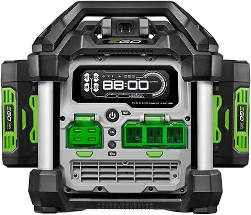 Vista 12 de EGO POWER+ Estación de energía portátil, 3000 W, alimentada por batería, generador inversor para el hogar y al aire libre, incluye (2)