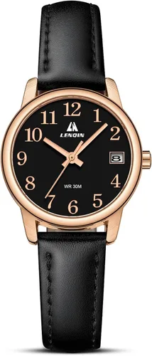 Vista 9 de LN LENQIN Reloj de mujer, analógico de cuarzo, impermeable, relojes de señora para mujer, fáciles de leer, relojes de pulsera para mujer con correa