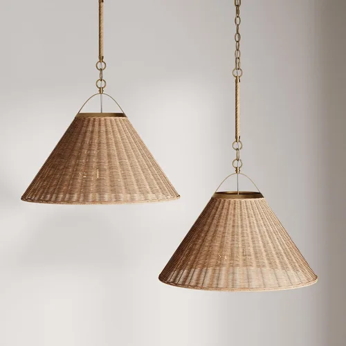 Vista 17 de Nathan James Leigh Iluminación Colgante, Luz Colgante de Techo Negra con Pantalla de Vidrio de Gran Tamaño y Cable Ajustable, para Isla de Cocina