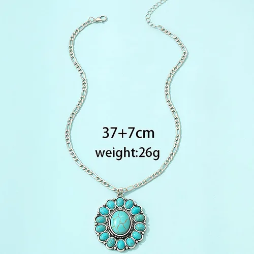 Vista 6 de Aonklot Collar de corazón bohemio, gargantilla hippie, collar de cuentas de madera, collar de corazón dorado y plata