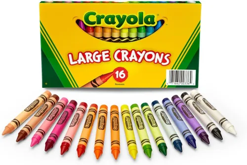 Vista 3 de Crayola Crayones Grandes, Colores Clásicos, 16 Piezas
