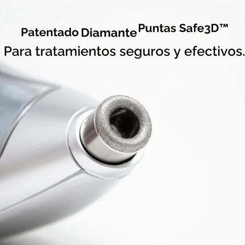 Vista 4 de Microderm GLO Microderm GLO - Puntas de microdermoabrasión de diamante de alta calidad, accesorios de acero inoxidable de grado médico, tecnología