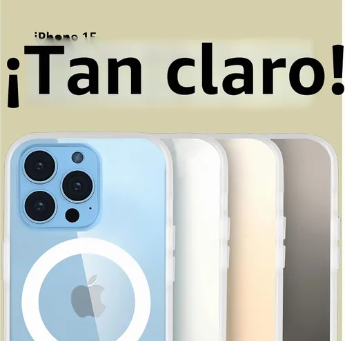 Vista 6 de Sonix Funda para iPhone 15 Pro Compatible con MagSafe Probada contra caídas de 10 pies Transparente