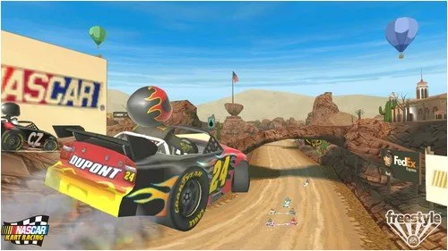 Vista 2 de NASCAR Kart Racing - Nintendo Wii