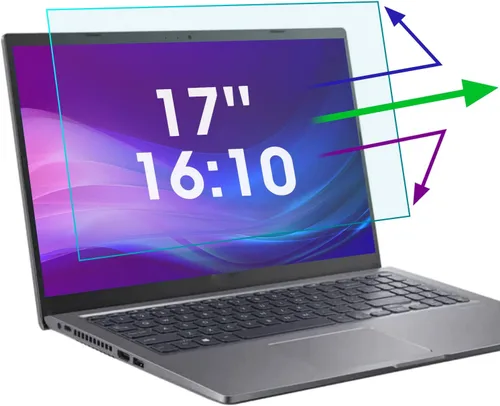 Vista 8 de Paquete de 2 protectores de pantalla antiluz azul de 16 pulgadas para Lenovo/Dell/HP/ASUS/LG, reduce la fatiga ocular, antirreflejos, bloqueo de luz