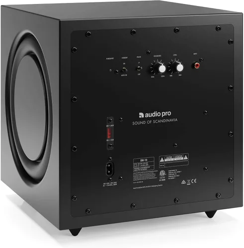 Vista 6 de Audio Pro SW-10 Subwoofer alimentado - Negro Black