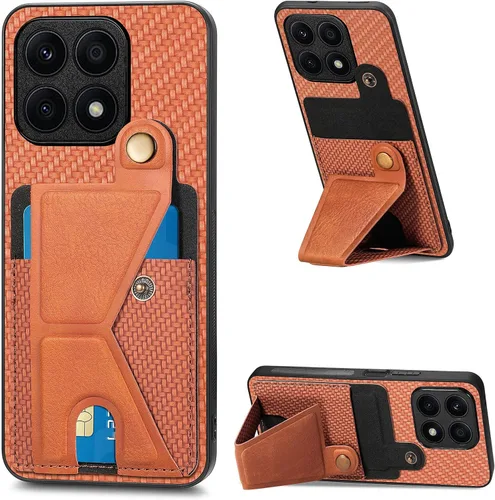 Vista 235 de Funda para Oppo K10x / OnePlus Nord CE 2 Lite 5G Funda para Realme 9 5G / 9 Pro / Q5 / V25 Funda de piel sintética con ranuras para tarjetas