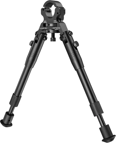 Vista 6 de Bipods for Rifles Clamp-on Rifle Bipod Quick Release Barrel Clamp Bipod for Hunting and Shooting Design