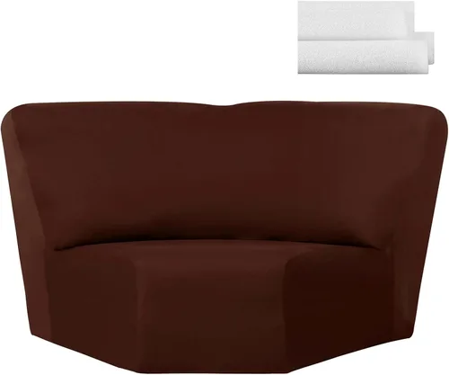 Vista 10 de Weysat Funda elástica para sofá esquinero, protector de muebles para sala de estar, funda de sofá reclinable seccional, sofá reclinable
