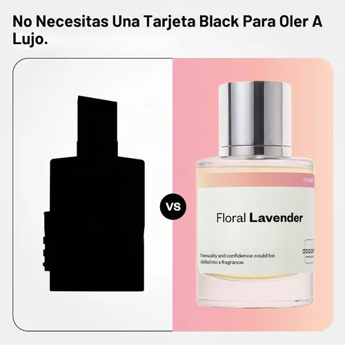 Vista 2 de Dossier - Perfume Floral de Lavanda - Eau de Parfum - Inspirado en YL's Libre - Perfume de Lujo - Puro Infundido - Sin Parabenos - Vegano - Para