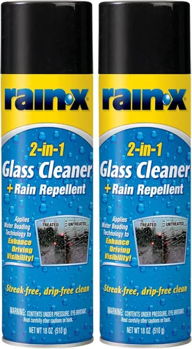 Vista 8 de RAIN-X 5080233 2-en-1 limpiavidrios Plus repele lluvia