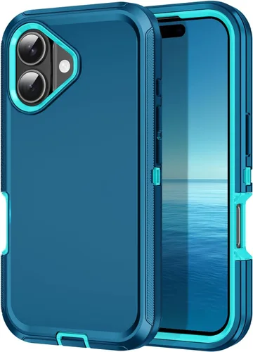 Vista 11 de Funda para iPhone 11, a prueba de golpes, caídas y polvo, protección de cuerpo completo de 3 capas, cubierta dura de alto impacto de alta Negro
