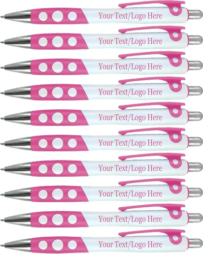 Vista 5 de SyPen Bolígrafos personalizados con logotipo/texto, paquete de 350 unidades a granel para negocios, fiestas y eventos, impresión personalizada