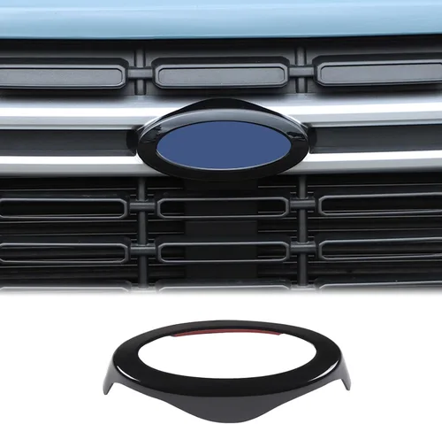 Vista 14 de Emblemas delanteros y traseros para auto, anillo, cubierta, compatible con Ford Maverick 2022-2024, emblema de maletero trasero, emblema
