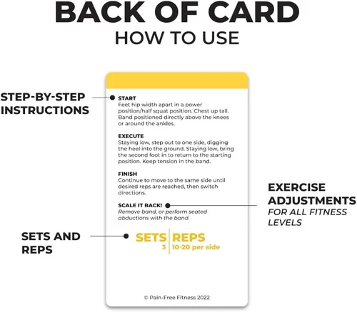 Vista 3 de Tarjetas didácticas de ejercicios, baraja de tarjetas de entrenamiento, tarjetas de ejercicios para entrenamientos en casa, mujeres y hombres