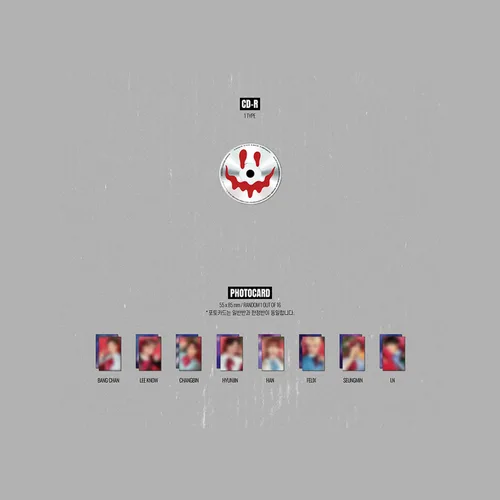 Vista 4 de Stray Kids Christmas EveL Holiday Special Single Standard Ver. Photobook R + Photocard + Glitter Photocard + Sticker + 5 Extra Photocards