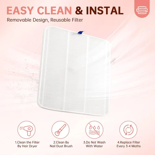 Vista 8 de Colector de Polvo para Uñas, Colector de Polvo Recargable para Técnico de Uñas, Potente Ventilador de Vacío Ventilación Colector de Polvo Extractor