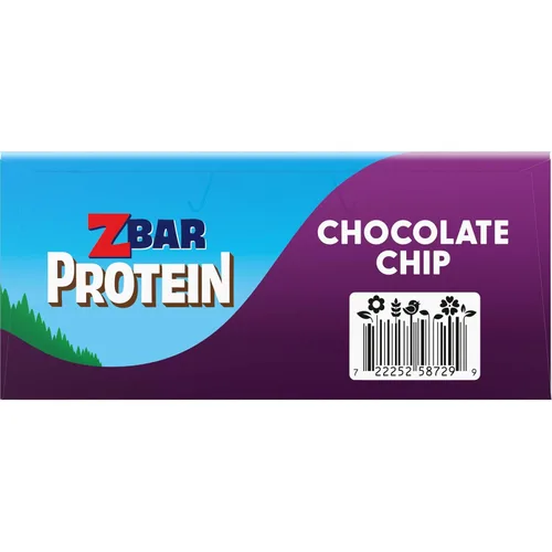 Vista 16 de Zbar Protein Barras de chocolate con chispas de chocolate, barras