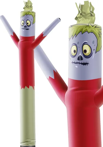 Vista 6 de LookOurWay Air Dancers Wacky Waving - Accesorio inflable de tubo para hombre, 6 pies de alto, publicidad de bailarín de aire, agitando hombre