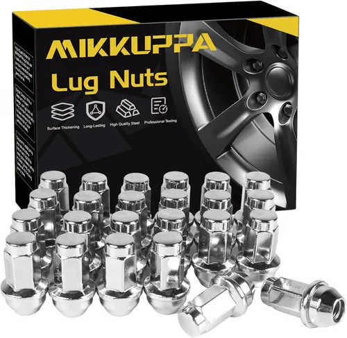 Vista 8 de MIKKUPPA Tuercas de rueda 9/16-18 - Repuesto para Dodge Ram 1500 2002-2011, Durango 2004-2009, Dakota 2006-2010, Chrysler Aspen 2006-2009 ruedas