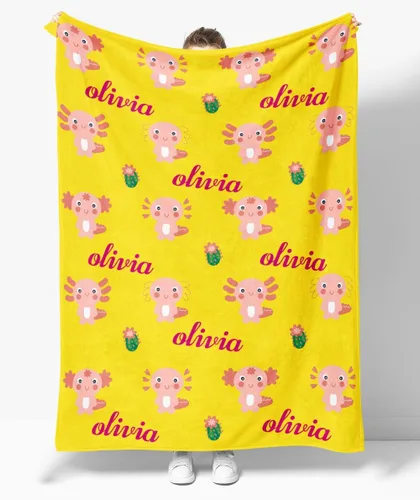 Vista 34 de OLIVE OLIVIA Mantas personalizadas para niños con nombres, mantas personalizadas con nombre para adultos, manta personalizada, regalo
