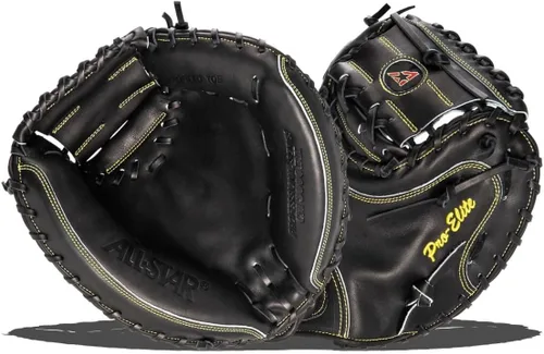 Vista 8 de All-Star Pro-Elite Guante Profesional de Béisbol para Receptor