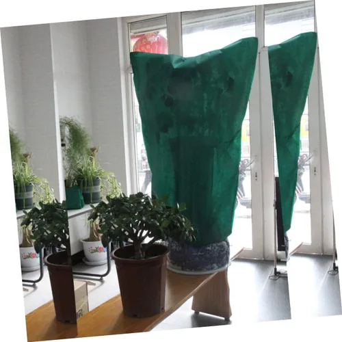 Vista 8 de Cubiertas para plantas de jardín, 1 unidad, cubiertas protectoras para árboles, no tejidas, resistentes a la intemperie, transpirables, cubiertas