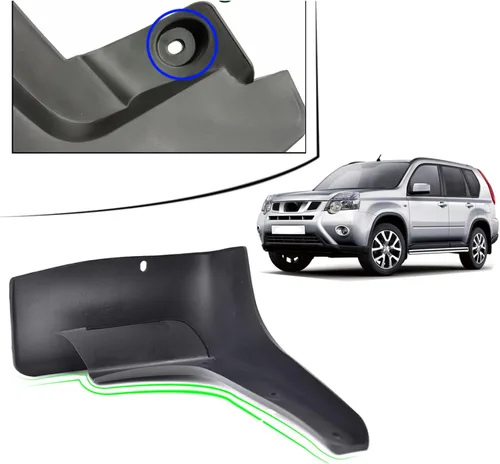 Vista 6 de Guardabarros Guardabarros Guardabarros, para Nissan X-Trail T31 2008 2009 2010 2011 2012 2013