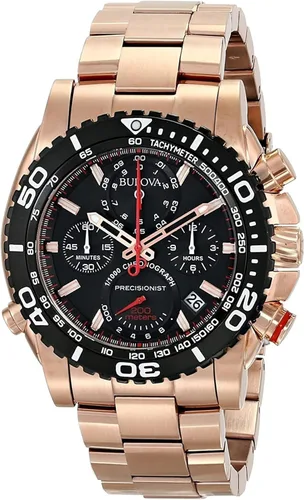 Vista 4 de Bulova 98B213 - Reloj analógico de cuarzo japonés con pantalla analógica, color oro rosa