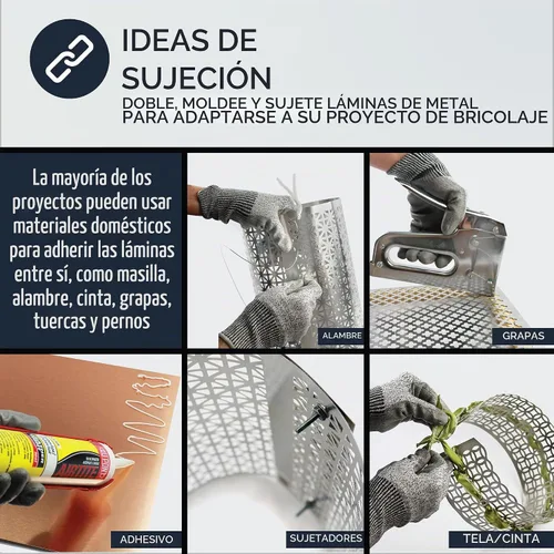Vista 7 de M-D Building Products 56018 12 pulgadas x 24 pulgadas x 0.020 pulgadas. Hoja de aluminio negra Cloverleaf