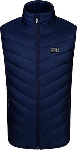 Vista 4 de FAVIPT Chaleco térmico para mujeres y hombres, chaqueta de calefacción recargable por USB, talla grande, abrigo acolchado ligero mejorado