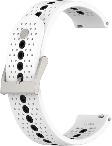 Vista 7 de E ECSEM Correas compatibles con Meoonley C20 Pro, correa de silicona suave, impermeable, ajustable, correa de repuesto para reloj inteligente