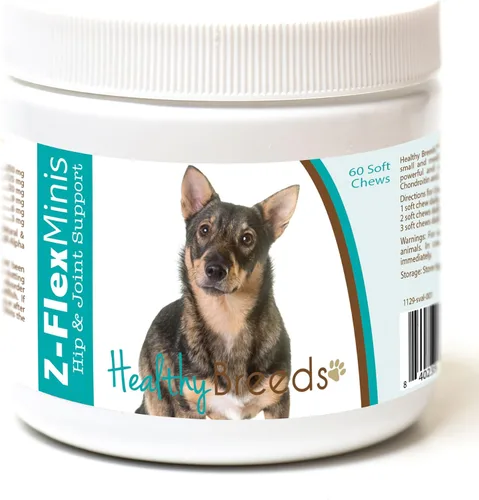 Vista 42 de Healthy Breeds Affenpinscher Z-Flex Minis - Masticables suaves para cadera y articulaciones, 60