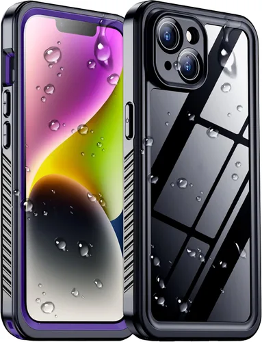 Vista 27 de Funda impermeable para iPhone 12, impermeable, antideslizante, a prueba de golpes, para iPhone 12, color negro
