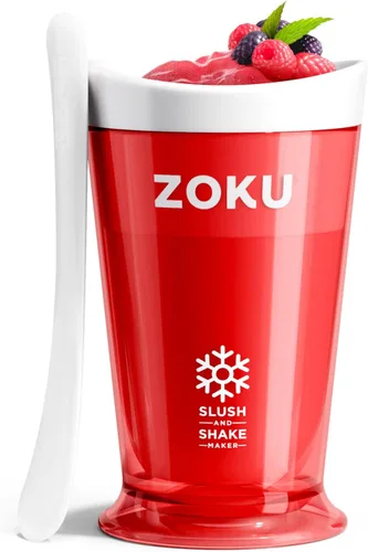 Vista 13 de Fábrica de batidos Zoku Slush y Shake Maker, color naranja, Casual, talla única , Azul