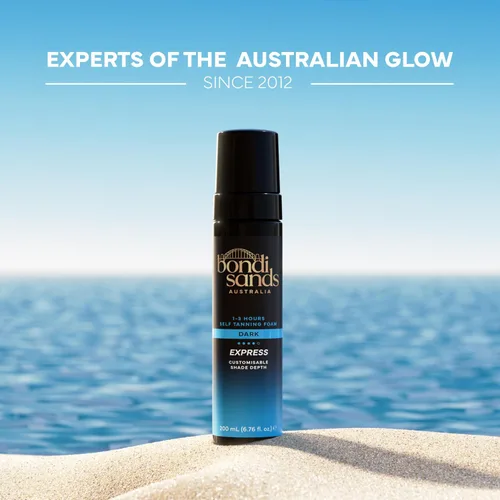 Vista 7 de Bondi Sands Espuma Autobronceadora Express, Ligera, Sin Fragancia, Autobronceador para un Bronceado Uniforme y Sin Rayas, 6.76 fl oz Lightweight
