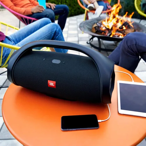 Vista 3 de JBL Boombox - Altavoz Bluetooth portátil impermeable - Negro
