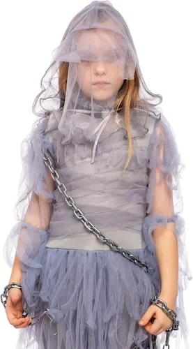 Vista 4 de Spooktacular Creations Disfraz de niña fantasma de belleza encantadora tamaño 10-12