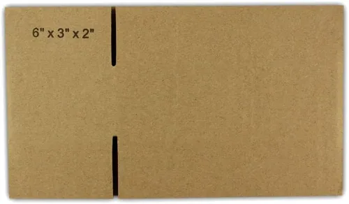 Vista 5 de 10 cajas de embalaje de cartón corrugado EcoSwift de 6 x 3 x 2 pulgadas, cajas de envío de mudanza, cajas de 6 x 3 x 2 pulgadas